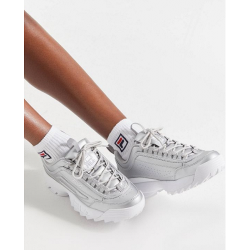 Fila disruptor 2 premium metallic hot sale